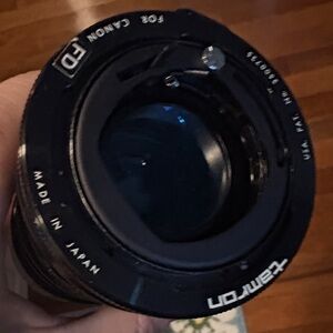Tamron Black Camera Lens for Canon